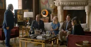 v.li.: Fr&eacute;d&eacute;ric Bouvier Sauvage (Christian Clavier), G&eacute;rard Martin (Didier Bourdon), Nicole Martin (Sylvie Testud), Fran&ccedil;ois Martin (Julien Pestel), Catherine Bouvier Sauvage (Marianne Denicourt)