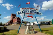 Dawson Creek, der Startpunkt des Alaska Highway