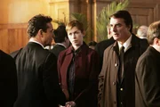 Die Detectives Megan Wheeler (Julianne Nicholson) und Mike Logan (Chris Noth, r.) befragen Ajay Khan (Stephen Schnetzer). Wer könnte einen Mordanschlag auf eine Politaktivistin aus Sri Lanka verübt haben? Die Detectives Megan Wheeler (Julianne Nicholson) und Mike Logan (Chris Noth, r.) befragen Ajay Khan (Stephen Schnetzer). Wer könnte einen Mordanschlag auf eine Politaktivistin aus Sri Lanka verübt haben?