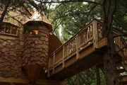 After the build of the Magical Party Pad treehouse.