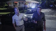 Auch in der Halloweennacht muss Five-0 in den Einsatz. Als eine Hellseherin ermordet wird, sind Steve (Alex O'Loughlin, r.) und Danno (Scott Caan, l.) sofort zur Stelle ...