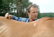 Der Pferdefl&uuml;sterer Nils Peterson (Hannes Jaenicke) versteht es genau, das Leid eines Tieres zu ergr&uuml;nden.