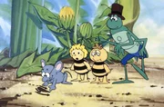 Alexander will Willi, Maja und Flip beweisen, dass er fliegen kann.