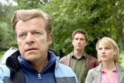 Soko Kitzb&uuml;hel - "Schreckliche Wahrheit." Im Bild (v.li.): Roland Koch (Gerald H&uuml;bner), Andreas Kiendl (Klaus Lechner), Kristina Sprenger (Karin Kofler).