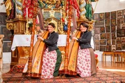 Harfenduo Steiner-Schroll.