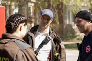 Pictured: (l-r) Jesse Spencer as Matthew Casey, Taylor Kinney as Kelly Severide