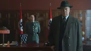 Der Gestapomann Buback (Nicholas Ofczarek, r.) muss den Weisungen des NS-Befehlshaber Meckerle (Devid Striesow, l.) folgen. Der Gestapomann Buback (Nicholas Ofczarek, r.) muss den Weisungen des NS-Befehlshaber Meckerle (Devid Striesow, l.) folgen.