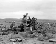 Milit&auml;r&uuml;bung in Island -1950