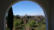 Blick auf die Alhambra.