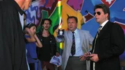 Kriminalkommisar Peter Wolniak (Uwe Fellensiek, r.) und Kriminalhauptkommissar Stefan Kehler (Wolfgang Bathke, 2.v.r.) ermitteln in der Graffiti-Szene.