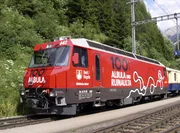 Die Jubil&auml;ums-Lokomotive "100 Jahre Albula".