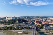 Bratislava ist mit rund 440.000 Einwohnern die gr&ouml;&szlig;te Stadt der Slowakei.