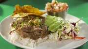 Ropa Vieja as Served at Ceviche's in Wilmington, North Carolina as seen on Food Network's Diners, Drive-Ins and Dives episode 2807.