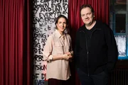 Moderatorin Laura de Weck und Schauspieler Charly H&uuml;bner Schauspieler
