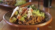 Crispy Nopalitio Tacos as Served at Caf&eacute; Tumerico in Tucson, Arizona as seen on Food Network's Diners, Drive-Ins and Dives episode 2807.