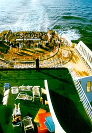 MDR Fernsehen EXAKT - DIE STORY, "Der Fluch der Arkona", am Dienstag (24.05.11) um 20:45 Uhr. Arkona, Blick vom Schornstein zum Heck