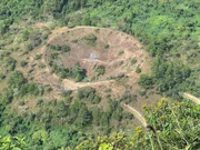 Der kleine Krater Boqueroncito ist im Krater El Boqueron entstanden.