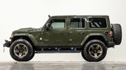 Green Wrangler at Boatshow beauties.