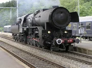 Dampflok 5519 in Clervaux. Dampflok 5519 in Clervaux.