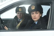 On left: PC Ingrid (Mia Jexen) and on right Petra (Alexandra Moen).