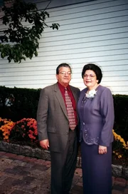 Costas Christofi und seine Schwester Andrea Adams