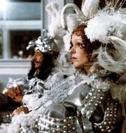 Der K&ouml;nig (Jean-Pierre Cassel) und die K&ouml;nigin (Geraldine Chaplin)