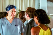 (v.li.): James Fleet (Jeremy Tipping), Ben Miller (Det. Insp. Richard Poole), Sara Martins (Det. Serg. Camille Bordey).