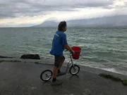 Hafenwart am Hafen Chevroux am Neuenburgersee