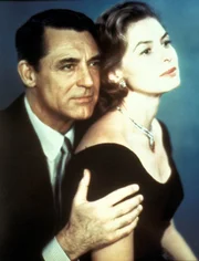 B&uuml;hnenstar Anna Kalman (Ingrid Bergman) verliebt sich leidenschaftlich in den Diplomaten Philip Adams (Cary Grant).