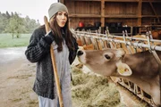 Im Stalldienst: Simone Thomalla als Katja Baumann