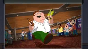 v.l.n.r. Peter Griffin, Cleveland Brown, Joe Swanson, Glen Quagmire.