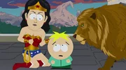 L-R: Wonder Woman, Butters, Aslan