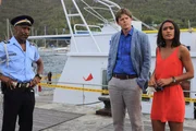 Picture Shows: (L-R) Dwayne Myers (DANNY JOHN-JULES), Humphrey (KRIS MARSHALL) and Florence Cassell (JOSEPHINE JOBERT) Picture Shows: (L-R) Dwayne Myers (DANNY JOHN-JULES), Humphrey (KRIS MARSHALL) and Florence Cassell (JOSEPHINE JOBERT)