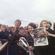Jugendliche bei Beatles-Tournee 1960-1970.