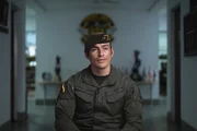 Mayor Cristhian Cedano, der Chef von &bdquo;Jungla&ldquo;, einer Eliteeinheit der kolumbianischen Drogenpolizei.