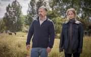Im Lauf der Ermittlungen finden Jens (H&aring;kan Bengtsson) und Iris (Sofia Helin) einen immer besseren Draht zueinander.