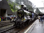 Jubil&auml;umszug in G&ouml;schenen.