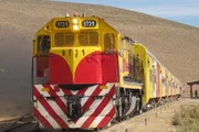 Der Tren a las nubes in San Antonia de los Cobres.