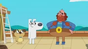 Dem Piraten, den Dog und Puck begegnen, fehlt der Kapit&auml;nshut.