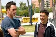 Michael (Jeffrey Donovan, l.) plant, &uuml;ber den Untergebenen Tommy Dentoni (Nicholas Turturro) an einen eiskalten Killer und Kopf einer Bande heranzukommen.