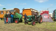 Das Treckertreffen in Bassum vereint f&uuml;r viele Besucher zwei Leidenschaften: Traktoren und Camping!