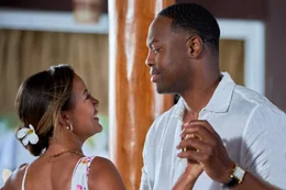 L-R: Jade Taylor (Heather Hemmens), Ford (Ser'Darius Blain)