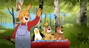 Karlchen erlebt an seinem Geburtstag (mit seinen Freunden) ein gro&szlig;es Abenteuer im Wald.