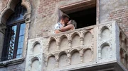 Der Balkon von Romeo und Julia in Verona ist eine Touristenattraktion.