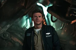 SCOTT EASTWOOD as Lambert in Pacific Rim Uprising. The globe-spanning conflict between otherworldly monsters of mass destruction and the human-piloted super-machines built to vanquish them was only a prelude to the all-out assault on humanity.