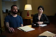 Shane Pittman and Cindy Kaza hear out Dave Schrader's theory of what might be going on at Lambert Castle in Paterson, NJ, as seen on Travel Channel's The Holzer Files. Shane Pittman and Cindy Kaza hear out Dave Schrader's theory of what might be going on at Lambert Castle in Paterson, NJ, as seen on Travel Channel's The Holzer Files.