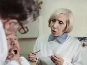 Agnes Kraus - eine der popul&auml;rsten Fernsehschauspielerinnen der DDR in "Aber Doktor" (1980).