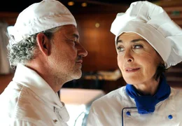 Gemeinsam ergeben Ernst Geyer (Rolf Kanies) und Maria Lieblich (Thekla Carola Wied) eine gute Rezeptur.