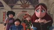 Marian z&ouml;gert dieses Mal ihren Freunden Little John, Tuck und Robin Hood mit einem ihrer Zauberspr&uuml;che zu helfen.