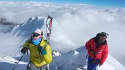 Benedikt Böhm und Sebastian Haag am Sishapangma, 2014. Benedikt Böhm und Sebastian Haag am Sishapangma, 2014.